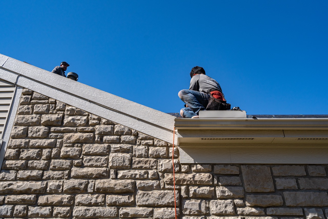 Completed roof replacement by Northmont Roofing