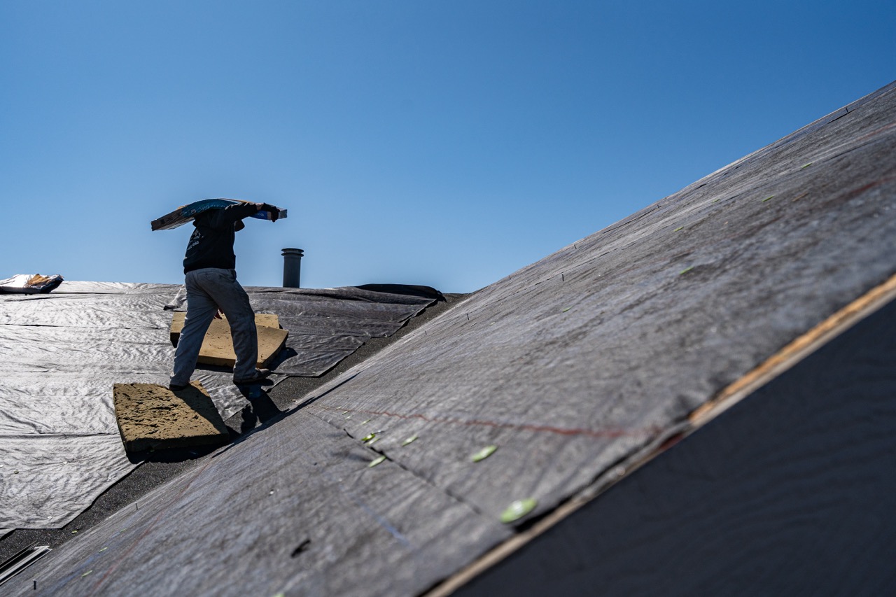 Completed Northmont Roofing installation