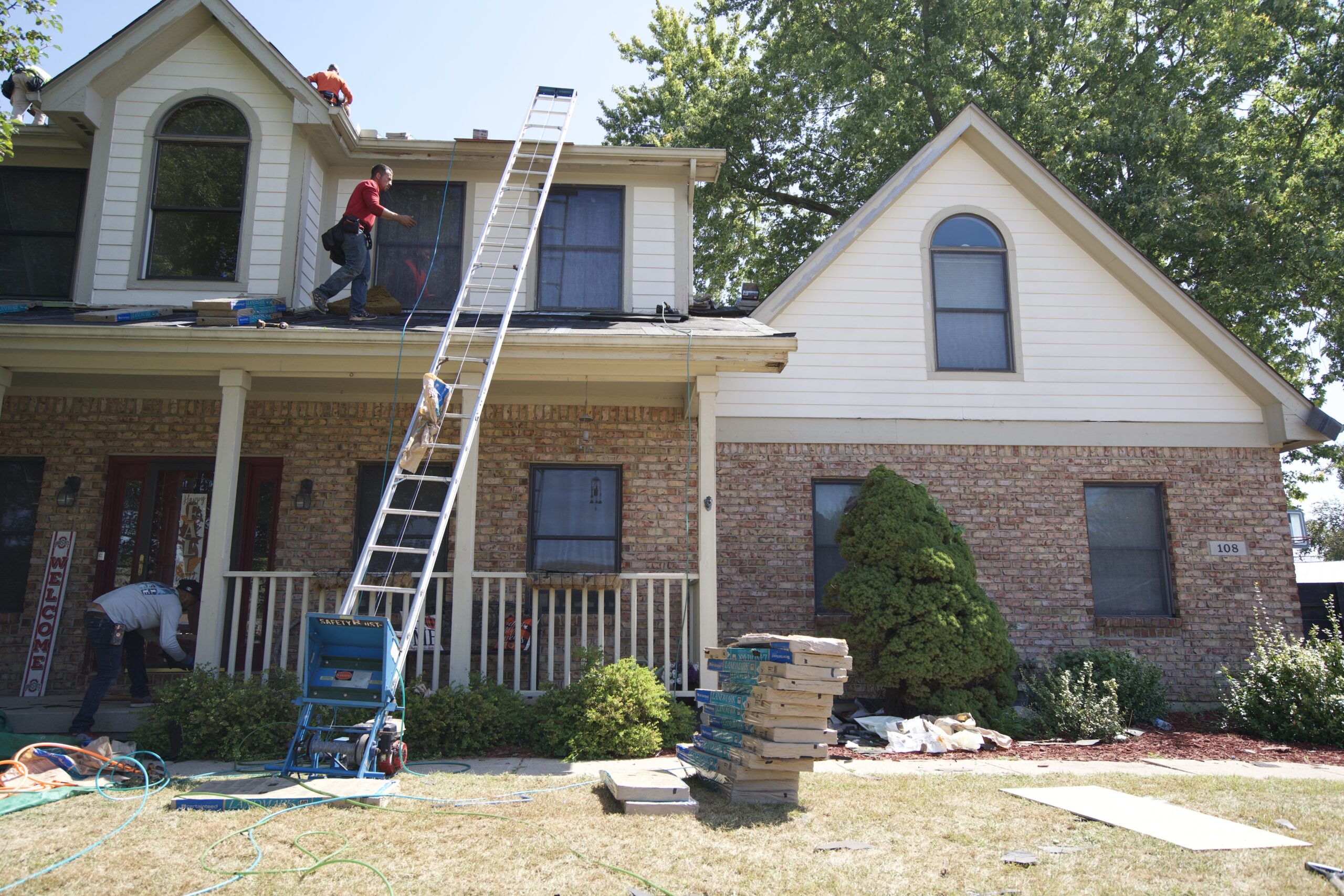 Roofing installation